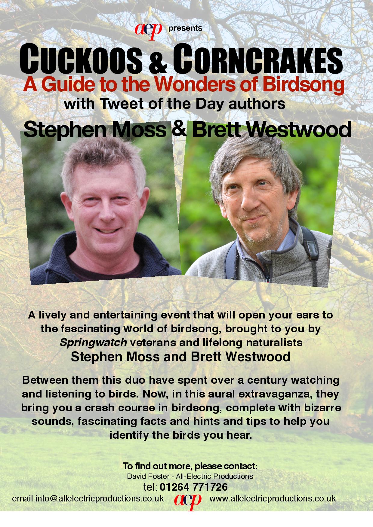 Brett Westwood and Stephen Moss